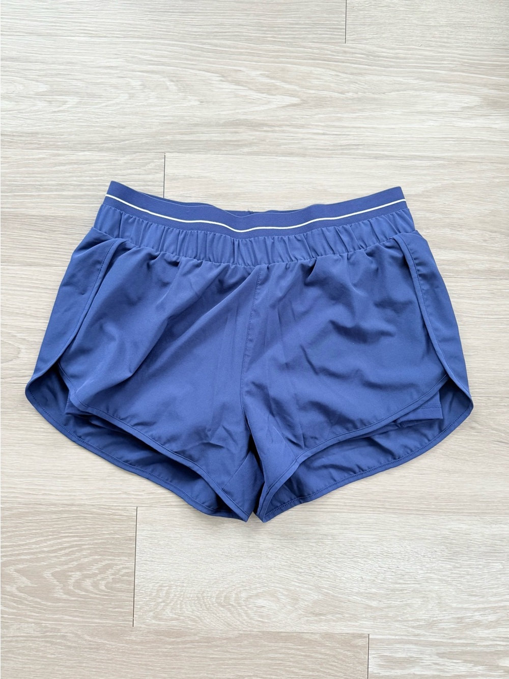 90 Degree By Reflex Women's Athletic Shorts in Blue